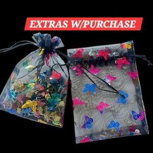 NWT - 20ct. Colorful Foil Stamped Butterfly 🦋 Sz. 2x3